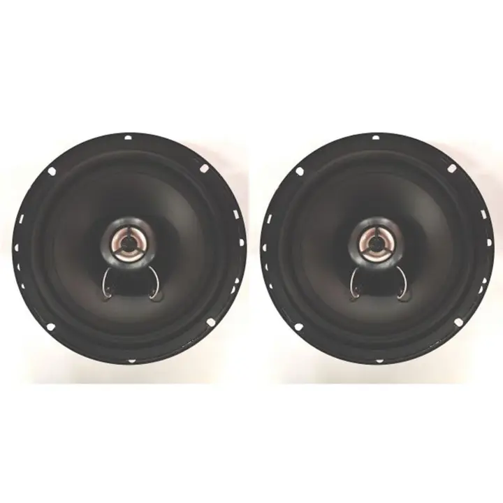Pareja Altavoces 6,5" 17cm   Preinstalacion doble via 120W 4 ohms SEAT AUDI VW SKODA FIAT RENAULT ... Compatible - 1