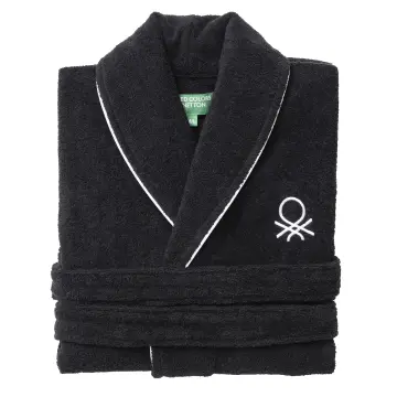 Albornoz Para Niño - Talla 14-16 Años, Liso, Color Aguamar, Con Capucha Y Bolsillo