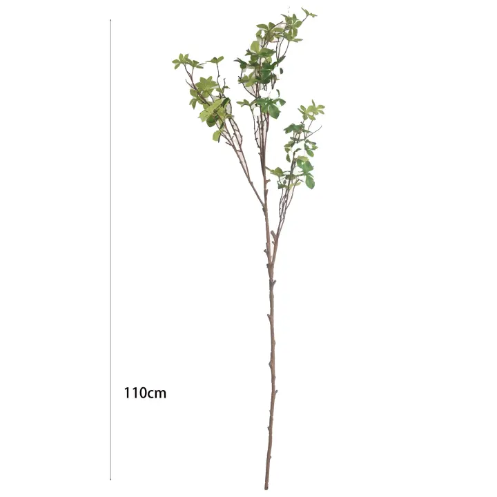 Poenia Arte Floral - Vara Enkianthus Perulatus 110CM 2PCS - Flores Artificiales Realistas de Alta Calidad - 1