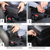 Caja De Reposabrazos Para Fiat 500 CRONOS Accesorios De Interiores Elevados Caja De Almacenamiento Automática Material PU Cuero / ABS Plástico - details 11