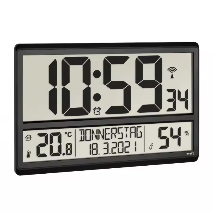 TFA-Dostmann 60.010709 estación meteorológica digital Negro Batería - 1