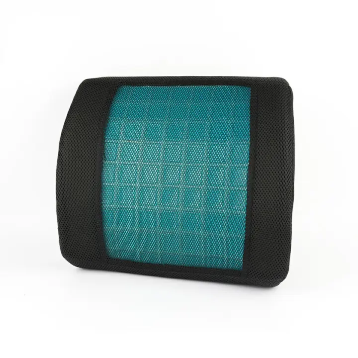 ENERFERO-Cojín lumbar para coche de espuma viscoelástica, soporte ergonómico para la espalda para conductores, soporte lumbar cómodo y duradero, ajuste perfecto a las formas del cuerpo, ideal para viajes largos - 1