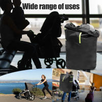 Bolsa De Almacenamiento Para Carrito De Bebé Impermeable De Tela Oxford Con Correa Ajustable Para Viaje En Tren Bolsa De Puerta De Verificación Con Estuche De Viaje - details 6
