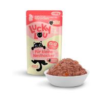 Lucky Lou Comida Húmeda para Gatitos de Pollo - Pack de 6 x 125 g - ANIMALUJOS - details 1