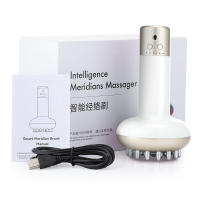 Masajeador Eléctrico De Lymphática Meridian Body Con Cepillo De Masaje Microcorriente Anticelulitis Guasha Calor Físioterapia Apparatus Para Relajación Corporal - details 13