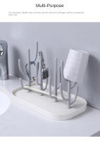 Rack De Secado Para Botellas De Alimentación De Bebé Soporte Para Tetinas Y Copas De Bebida Organizador De Almacenamiento Y Secado De Plástico Para 0-24 Meses - details 10