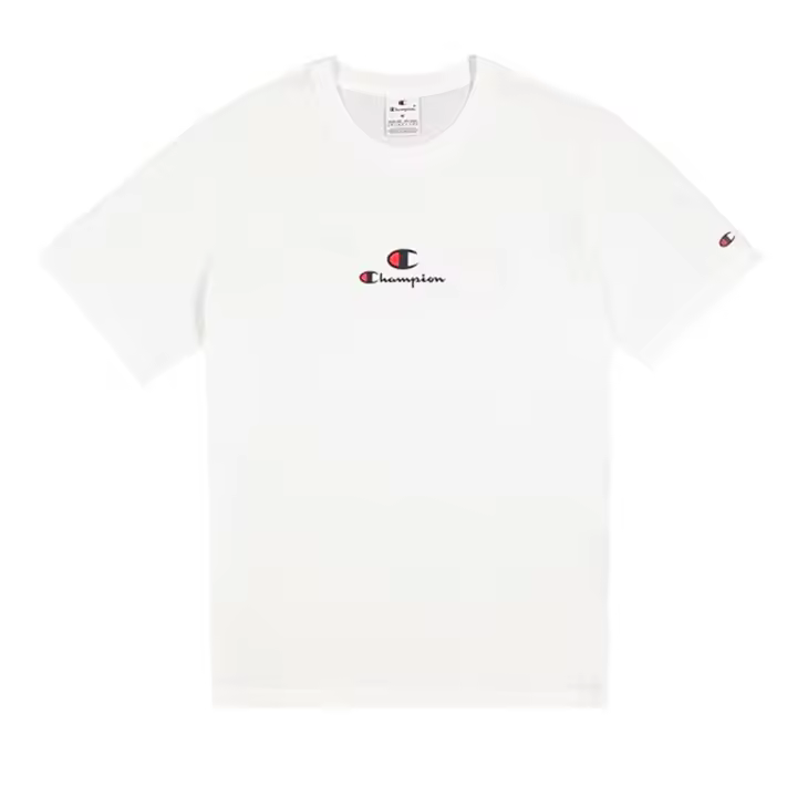 CHAMPION hombre manga corta verano 220775-WW001 WHT - 1
