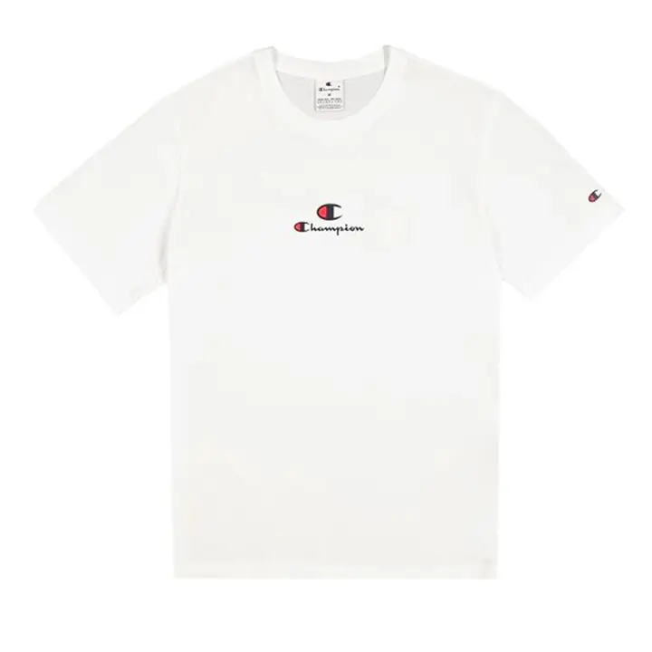 CHAMPION hombre manga corta verano 220775-WW001 WHT - 1