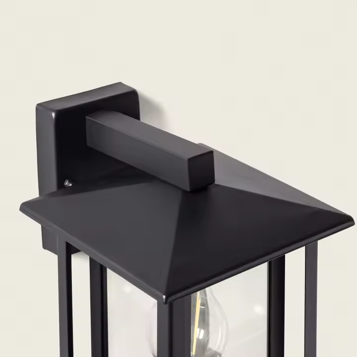 Ledkia Lámpara de Pared Exterior Acero Inoxidable Awala Negro - 1