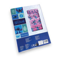Stitch - Juego de Sábanas Verano Stitich Rosa Disney (3 piezas: encimera, bajera y funda de almohada) Oficial, Stich - details 2