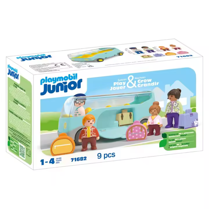 Autobús Playmobil Junior infantil  (71682) - 1