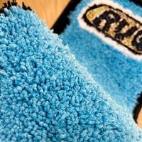 Carpetas Antideslizantes De Poliéster 100% Para Dormitorio Y Sala De Estar Estilo Retro Arcoíris Suaves Para Baño Decoración De Hogar - details 2