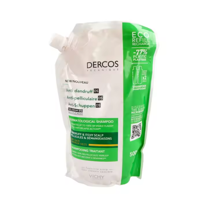 Dercos Champu Anticaspa Seco Refill 3337875787208 - 1