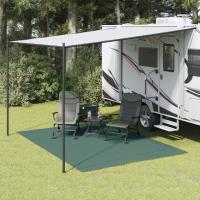 vidaXL Alfombrilla de camping 3,5x2,5 m Color Azul,  Crema,  Antracita y mas - details 4