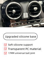 Soporte De Teléfono Para Coche TEEQ Para Mercedes Benz C Clase W205 2015-2022 Y GLC 2019-2022 Soporte Fijo Universal Para Móviles - details 2