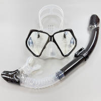 Juego De Snorkel Para Adultos Mascarilla De Natación Con Cámara GoPro Deportes Acuáticos Anti-Vaho Gafas Secas Tubo De Snorkel Profesional - details 9