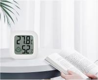 Higrómetro digital con indicador de confort inteligente, termómetro de interior LCD con pantalla de humedad, monitor de clima interior de plástico alimentado por batería, higrómetro electrónico digital LCD para exteriores con sensor de termómetro retroilu - details 2