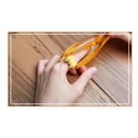 Masajeador De Mano 1Pc Rollador De Masaje Para Aliviar La Fatiga De Los Dedos Y Mejorar La Circulación Súper Masajeador De Acupuntura Portátil De ABS Color Ámbar - details 2