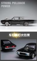 Dodge Charger 1970 Challenger Modelo De Coche De Aleación 1:32 Juguete Para Niños Coche De Musculatura Clásica Colección De Modelos De Coches - details 4