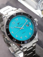Reloj De Pulsera Para Hombre En Acero Inoxidable Calendario Estilo Business Moda Deportiva Regalo Para Fiestas Movimiento Cuarzo - details 1