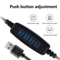 Lámpara De Mesa LED USB Moderna Y Creativa 5V Con Control Remoto Térmica Dimmable En 3 Colores Para Decoración De Habitación Sala De Estar Oficina Barra - details 5