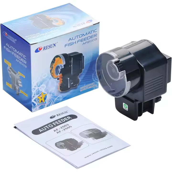 Alimentador Automático de Acuario, Dispensador de Comida para Peces, Alimentador de Pecera, Alimentador de Tiempo Automático - 1