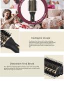LISAPRO One-Step Hot Air Brush Volumizer plus 2.0 Secador De Pelo Y Estilizador Negro Dorado Rizador De Cabello Con Cepillo - details 5
