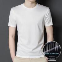 Camiseta Deportiva Hombre Verano Secado Rápido Suelta Oversize Manga Corta Transpirable Poliéster Casual MINISO - details 1