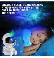 Proyector De Estrellas Y Astronauta Galaxy Luz Nocturna LED Decoración Para Dormitorio Regalo Para Niños Forma De Dibujos Animados Incluye Bombilla - details 4
