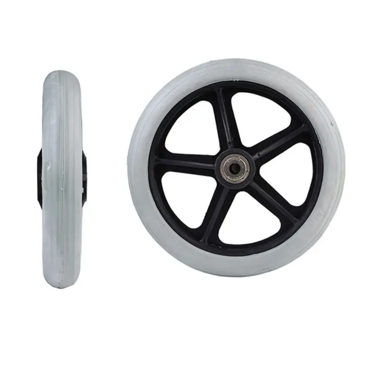 Rueda De Goma Para Maleta Reemplazo Fácil Instalación Y Desmontaje Antideslizante Y Resistente Al Desgaste Carrito De Compras Silla De Ruedas - 1