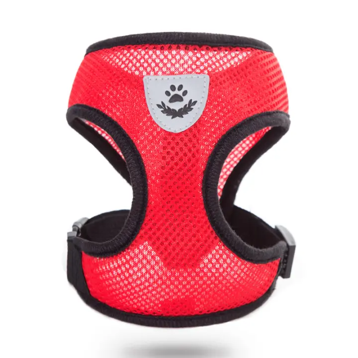 Correa De Ajuste Para Gatos Y Perros Pequeños Conjunto De Arnes Respirable Para Caminar Al Aire Libre Vestido Para Bulldog Francés Chihuahua Pug Con Reflectores Todas Las Estaciones - 1
