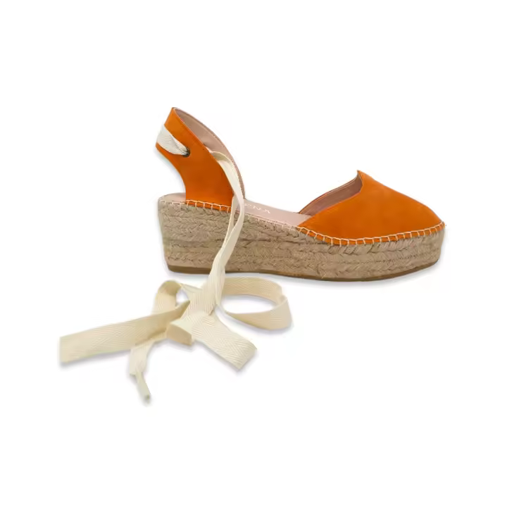 Calzado Espartos marca Macarena modelo Java71Na para mujer en color naranja - 1