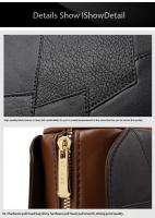 Bolso Bandolera De Cuero Genuino De Alta Calidad Para Mujer Estilo Designer Marca Kangaroo Lujo Suave Cremallera Y Bolsillos Internos - details 25
