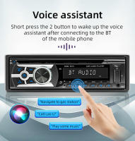 BQCC 1 Din Reproductor De DVD/CD/VCD Universal Para Coche Con Entrada AI Voz BT USB TF AUX RDS Radio Protección De Enchufe EQ Estéreo De Coche - details 4