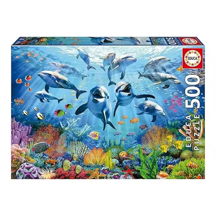 Educa Puzzle Fiesta Bajo el Mar 500 Piezas 19901 - 1