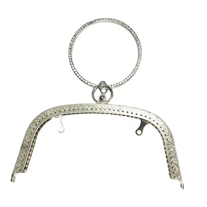 Marco De Bolso De Metal Para DIY Artesanía Hacer Bolso Y Clutch Accesorios De Hardware Para Bolsos Y Mochilas Clavija De Apertura Para Manualidades - 1