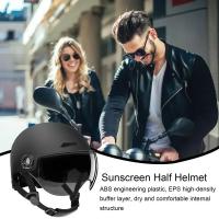 Casco De Bicicleta Para Adultos Ligero Y Cómodo Con Gafas Adecuado Para Motocicleta Vehículo Eléctrico Montaña Casco De Seguridad - details 5
