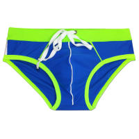 UXH Ropa De Baño Para Hombres Con Empuje Azul Boxer Briefs Hombre Sexy Transpirable Traje De Baño Corto De Playa Sunga - details 17