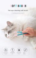 Cepillo Para Limpieza De Ojos De Gato Herramienta De Peluquería Para Perros Y Gatos Pequeños Eliminador De Manchas De Lágrimas Material Plástico - details 3