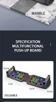 Juego Multifuncional Portátil De Push-Up Con Manillas Equipo De Fitness Plegable Para Entrenamiento De Pecho Abdomen Brazos Y Espalda - details 13