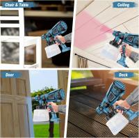Pulverizador de Pintura Herramienta eléctrica Pistola de Pintura en Aerosol de Alta Potencia, para Muebles, Armarios, Vallas, Paredes, Puertas, Jardines, Sillas, Herramientas de Pintura - details 4