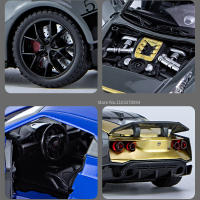 Modelo De Coche Supercar Ares GTR50 a Escala 1/32 En Aleación De Metal Con Sonido Y Luz Juguetes Colección Para Niños Regalos - details 8