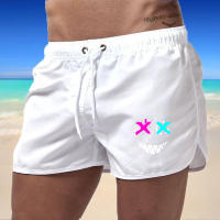 Shorts De Verano Para Hombre Con Bolsillos Y Cordón Transpirables Ropa De Playa Cortos De Natación Secado Rápido Para Surf - details 2