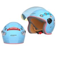 Los Niños DE LA Cara Llena Casco La Motocicleta Niños Cascos Moto Childs Segurdad Equipo Protección - details 0