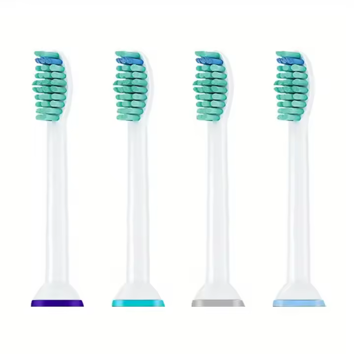 Cabezas De Repuesto Para Broca Eléctrica Compatible Con Philips Sonicare 4-32pcs Manija De Click Para Adultos Material Plástico - 1