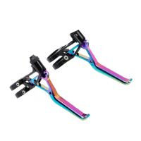 Manillar De Freno Plegable Litepro Para Bicicleta BMX Ultraligero CNC 64g V Brakes Brompton Handle Levers Para Carretera Y Montaña - details 1