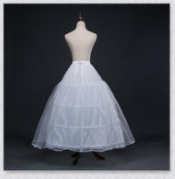 Nueva Llegada De Enagua De Encaje Con 4 Aros Para Vestido De Boda Jupon Mariage Halka Rockabilly Con Tulle Material De Poliéster - details 3
