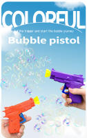 Pistola De Burbujas Manual Para Niños Juego De Exterior Para Fiestas Cumpleaños No Incluye Líquido Para Burbujas - details 0