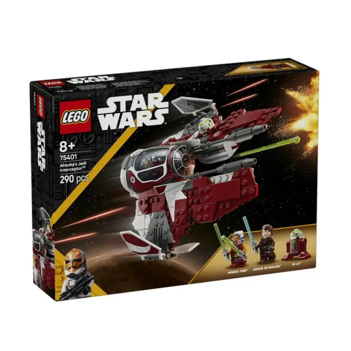 LEGO STAR WARS INTERCEPTOR JEDI DE AHSOKA SET 75401 NAVE ESTELAR DE STAR WARS - 1