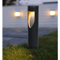 Lámpara Solar Para Jardín Control Inteligente Impermeable Decoración De Camino Luz Nocturna Para Jardín Fuente De Energía Solar ABS LED Moderno - details 6